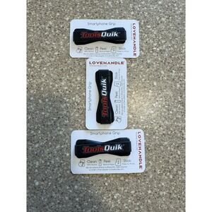3 LoveHandle Cell Phone Grips Sling Strap Universal LOT OF 3 Production Over Run